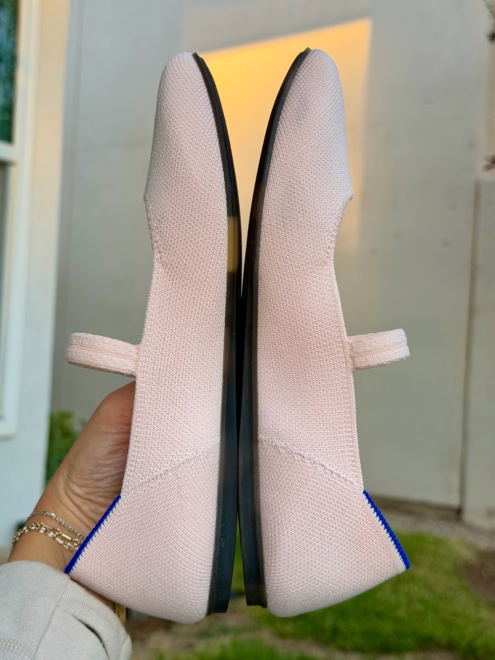Rothy's Square Mary Jane - Bubbly Pink - Picture 13 of 14